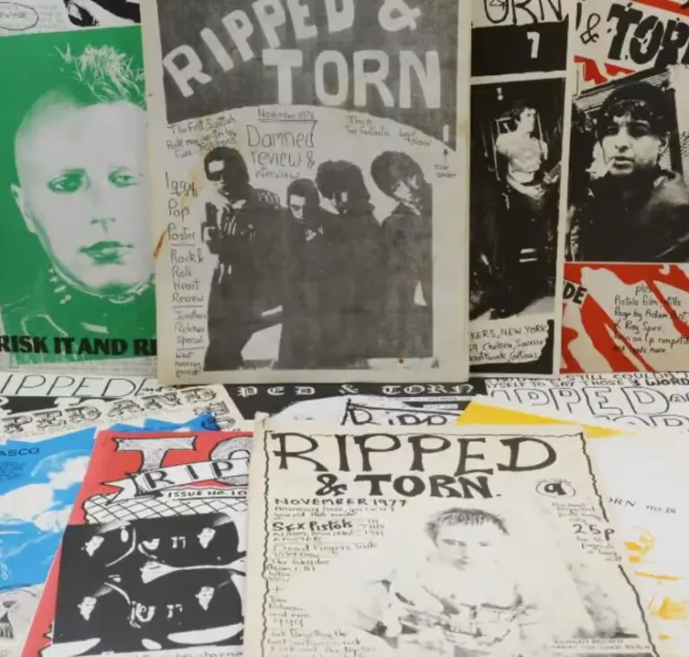 Ripped & Torn, Fanzine Punk 1976-1979 8 tonightistheblast punk podcast rippedtorn