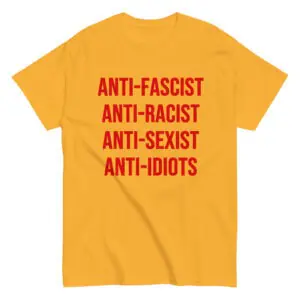 Camiseta Anti Idiots