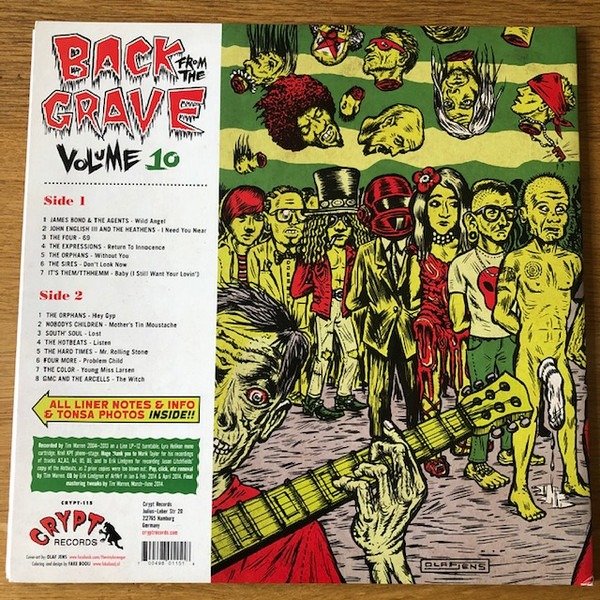 Various - Back From The Grave Volume 10 2 Various - Back From The Grave Volume 10 - Imagen 2
