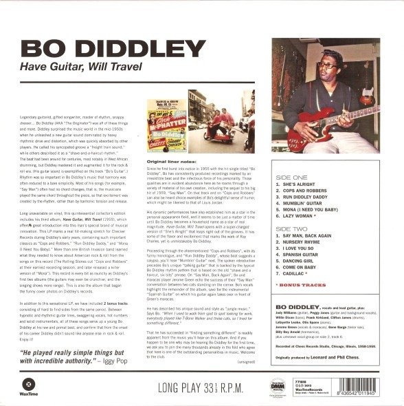 Bo Diddley - Have Guitar, Will Travel 2 Bo Diddley - Have Guitar, Will Travel - Imagen 2