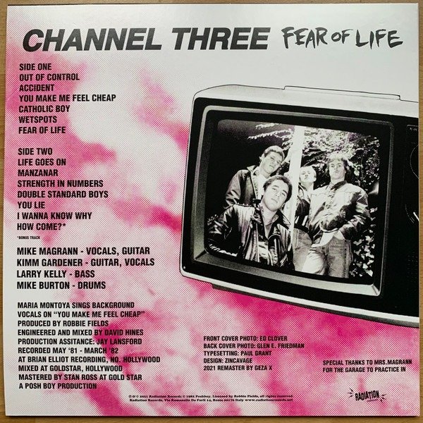 Channel 3 - Fear Of Life 2 Channel 3 - Fear Of Life - Imagen 2