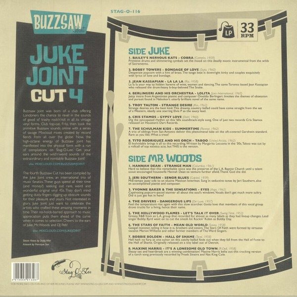 Various - Buzzsaw Joint - Juke Joint Cut 4 2 Various - Buzzsaw Joint - Juke Joint Cut 4 - Imagen 2